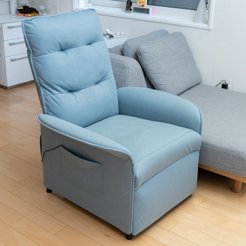 楽天市場】電動リクライニングソファ リクライニングチェア 電動 電動