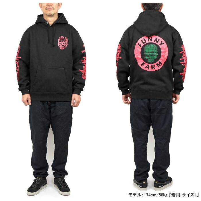 楽天市場】ファニーファーム FUNNY FARM プリント スウェット パーカー