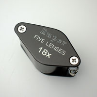 楽天市場】虫眼鏡 宝石用 ルーペ 7013 18倍 17mm アクセサリー 観察