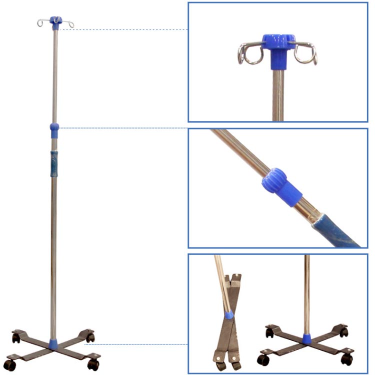 楽天市場】 110-200cm 点滴 五つのキャスター付き 移動式 点滴台 伸縮