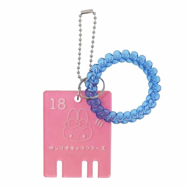 楽天市場】 マイメロディ かぎ風アクリルチャーム キーホルダー