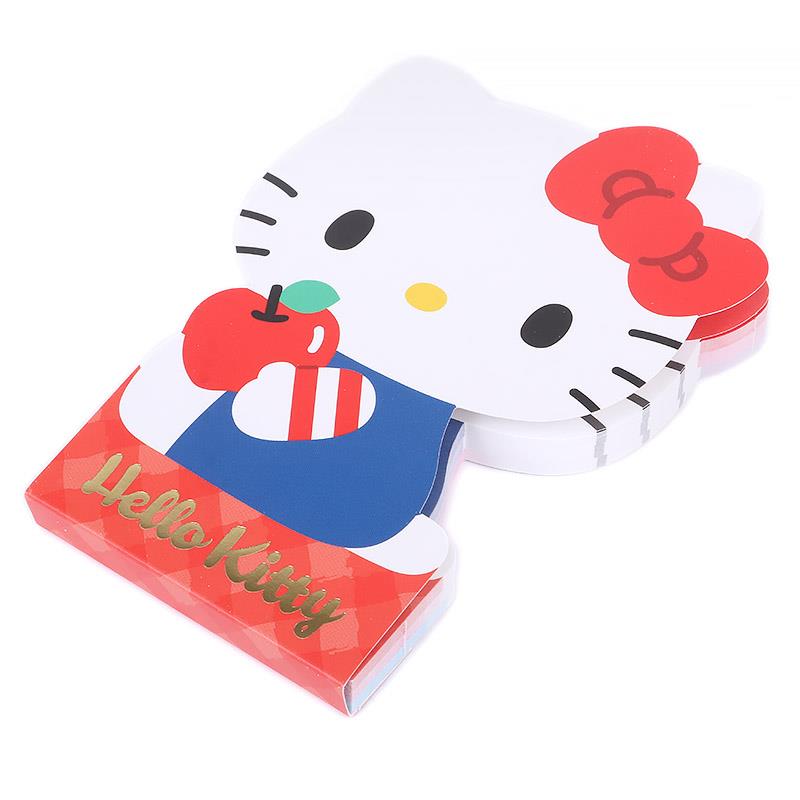 楽天市場】ハローキティ キャラクター形メモ メモ帳 サンリオ sanrio