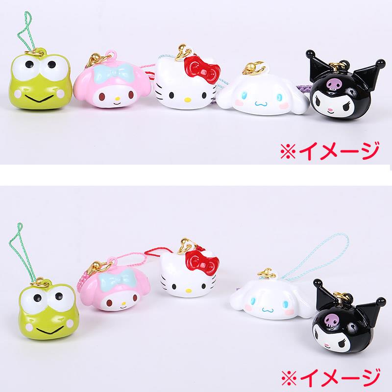 楽天市場】マイメロディ フェイス形鈴根付け ストラップ サンリオ