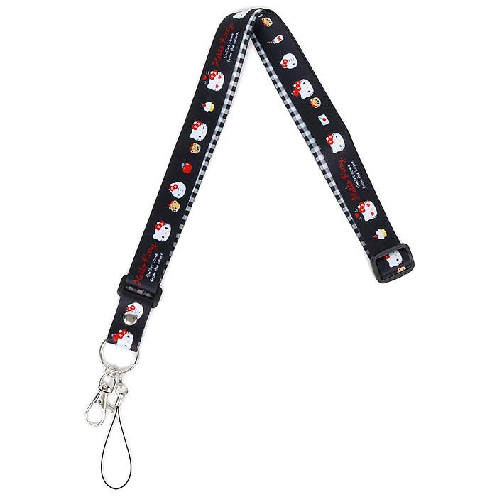楽天市場】ハローキティ ネックストラップ 携帯ストラップ シンプル