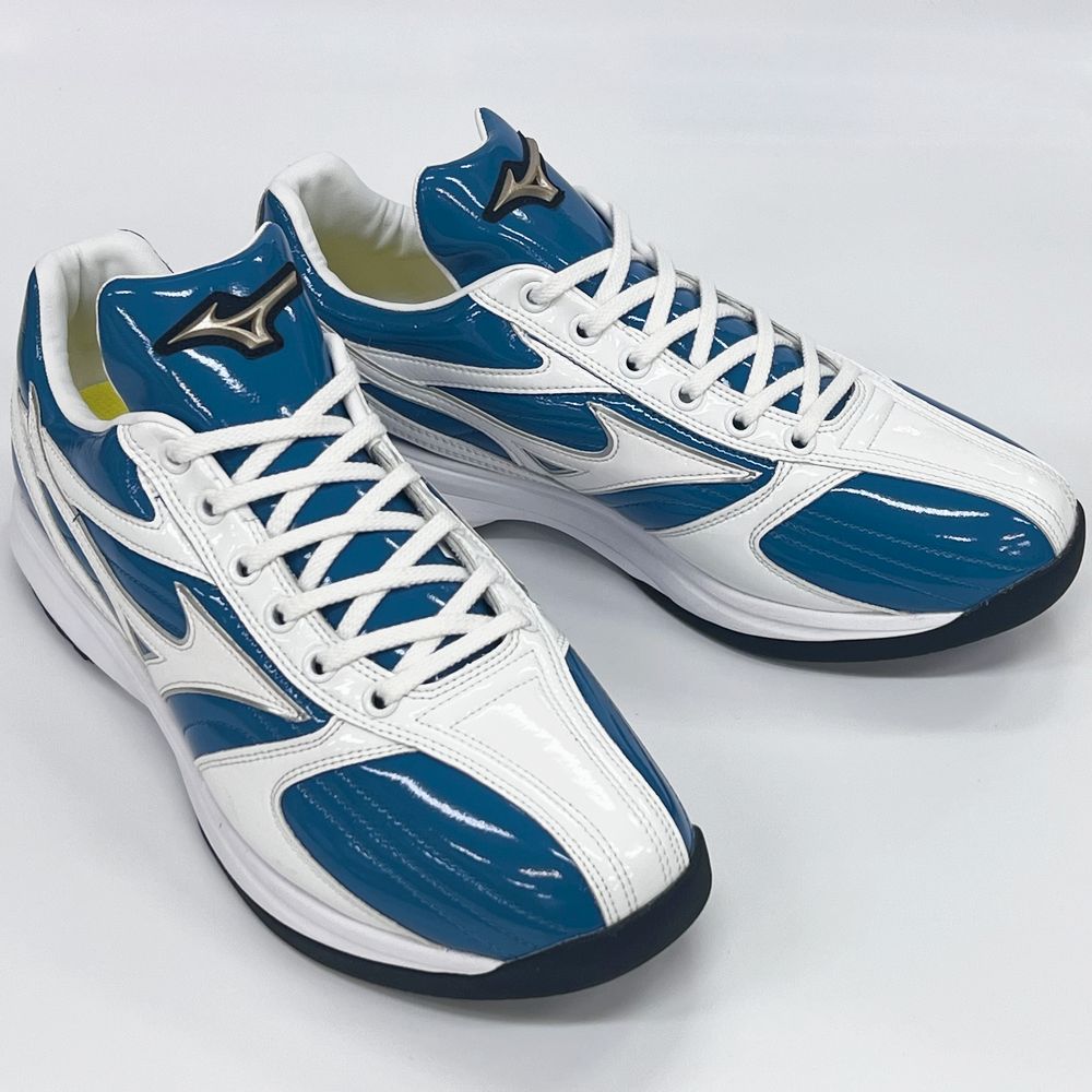 楽天市場】【サイズ交換送料無料】セルリアンブルー×ホワイト ミズノ
