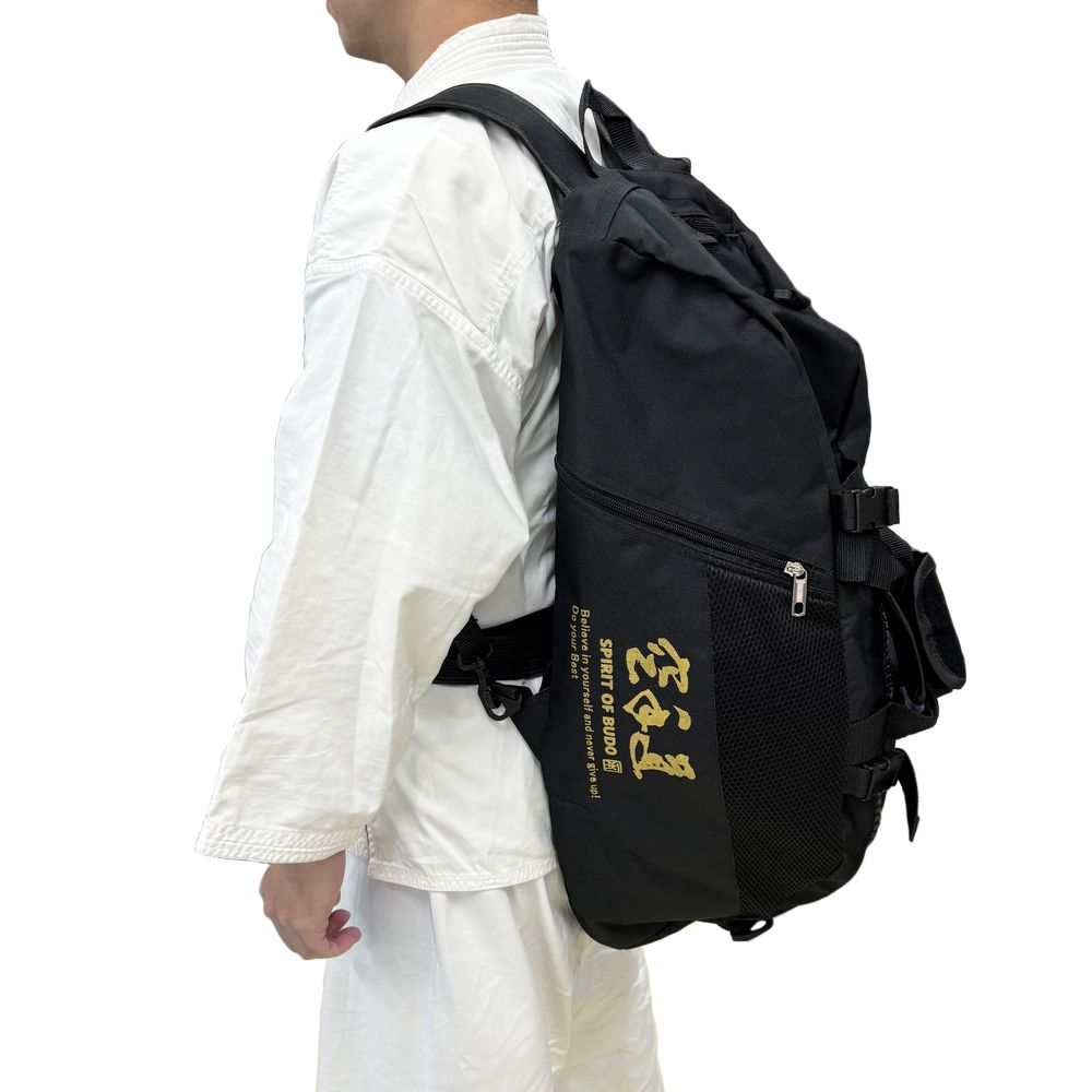 楽天市場】【黒帯キーホルダー付き】空手道3WAYバッグ (リュック