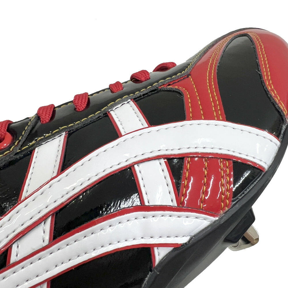 楽天市場】【サイズ交換送料無料】ブラック×レッド アシックス 野球