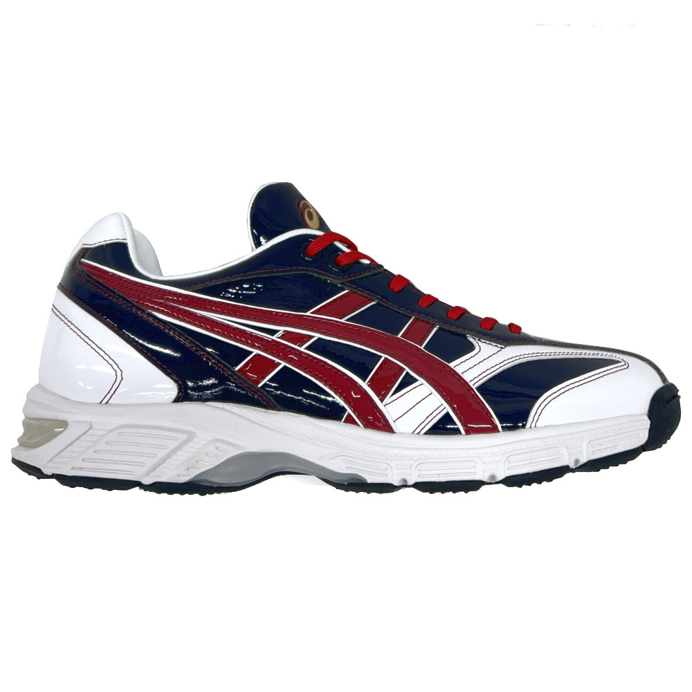 楽天市場】【サイズ交換送料無料】ネイビー×ワインレッド アシックス