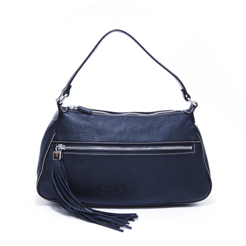 楽天市場】シャネル CHANEL フリンジ 2003年 ショルダーバッグ レザー