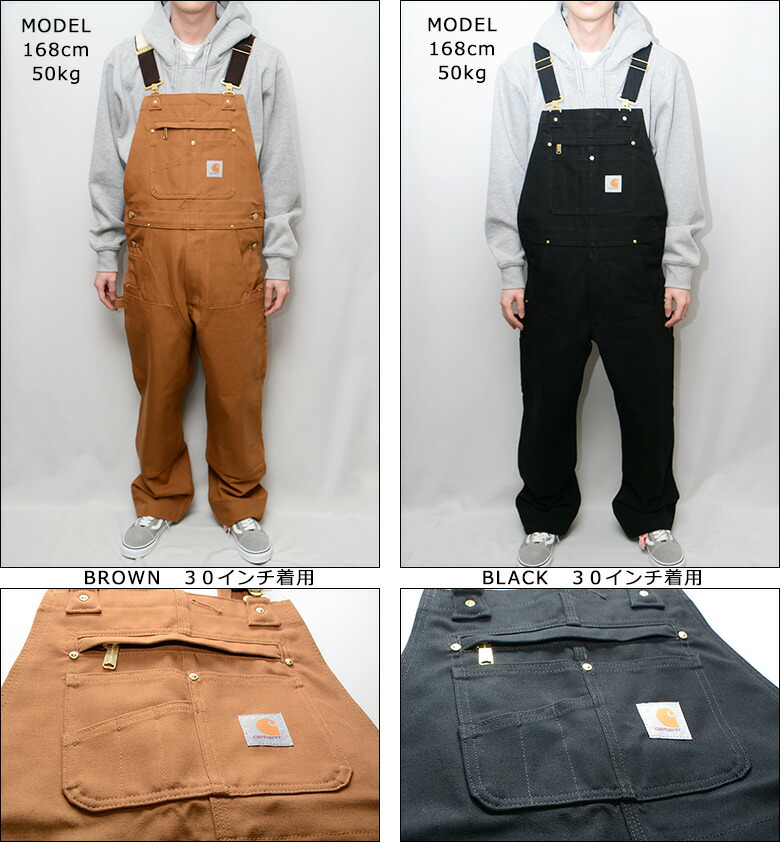 楽天市場】カーハート オーバーオール CARHARTT DUCK UNLINED BIB