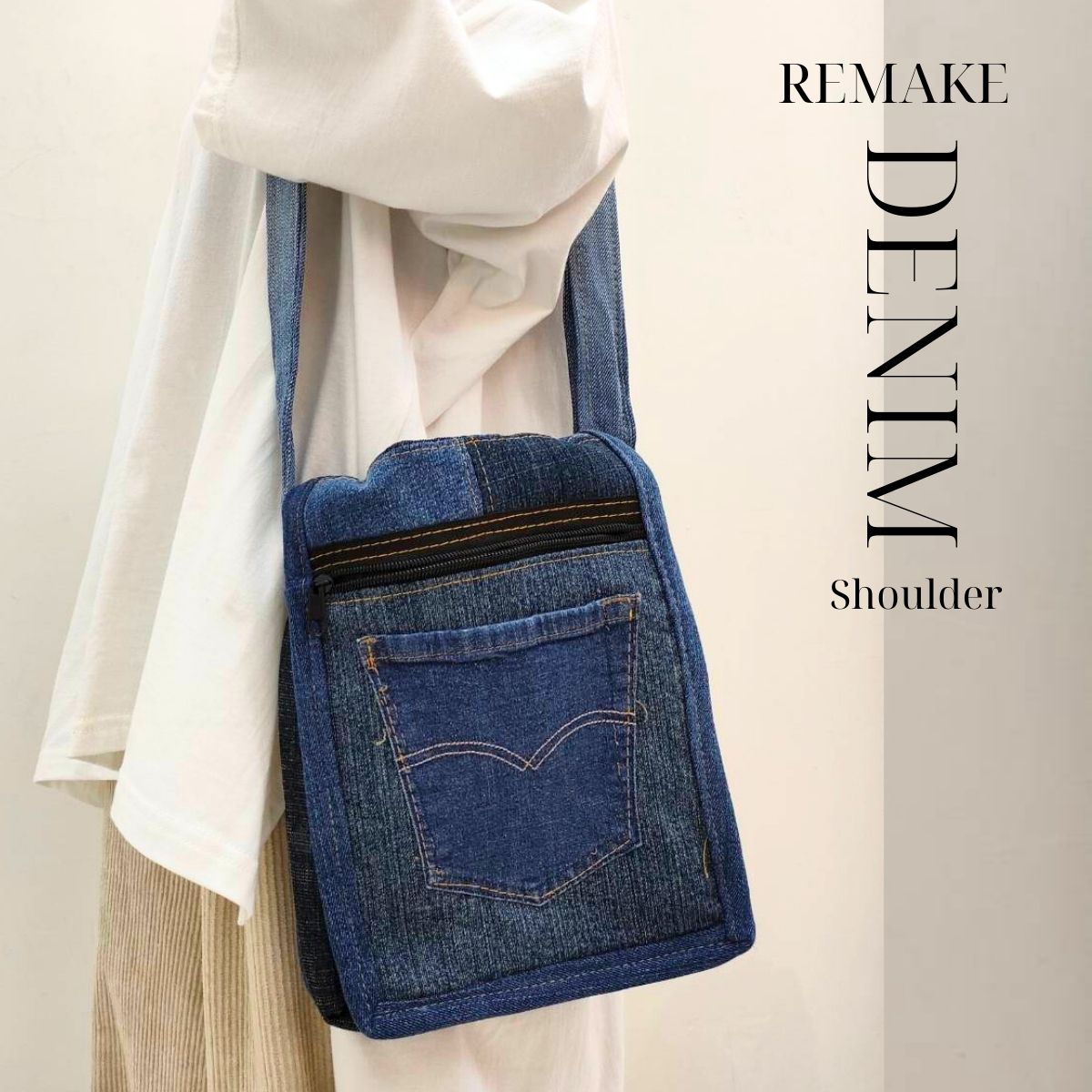 楽天市場】【すべて一点モノ！】 リメイクデニムパッチワーク