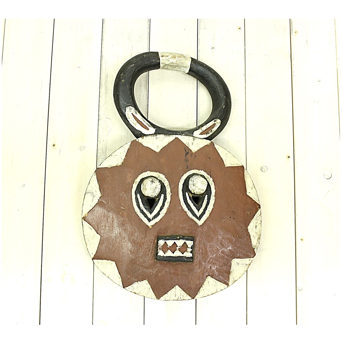 楽天市場】アフリカ雑貨/雑貨/バウレ族/プレプレ仮面/アフリカ/仮面