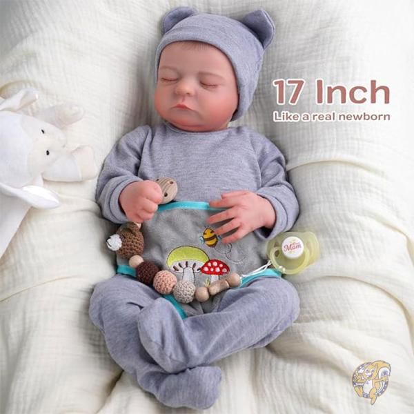 楽天市場】リアルなリボーンベビードール ノア 43cm 新生児人形