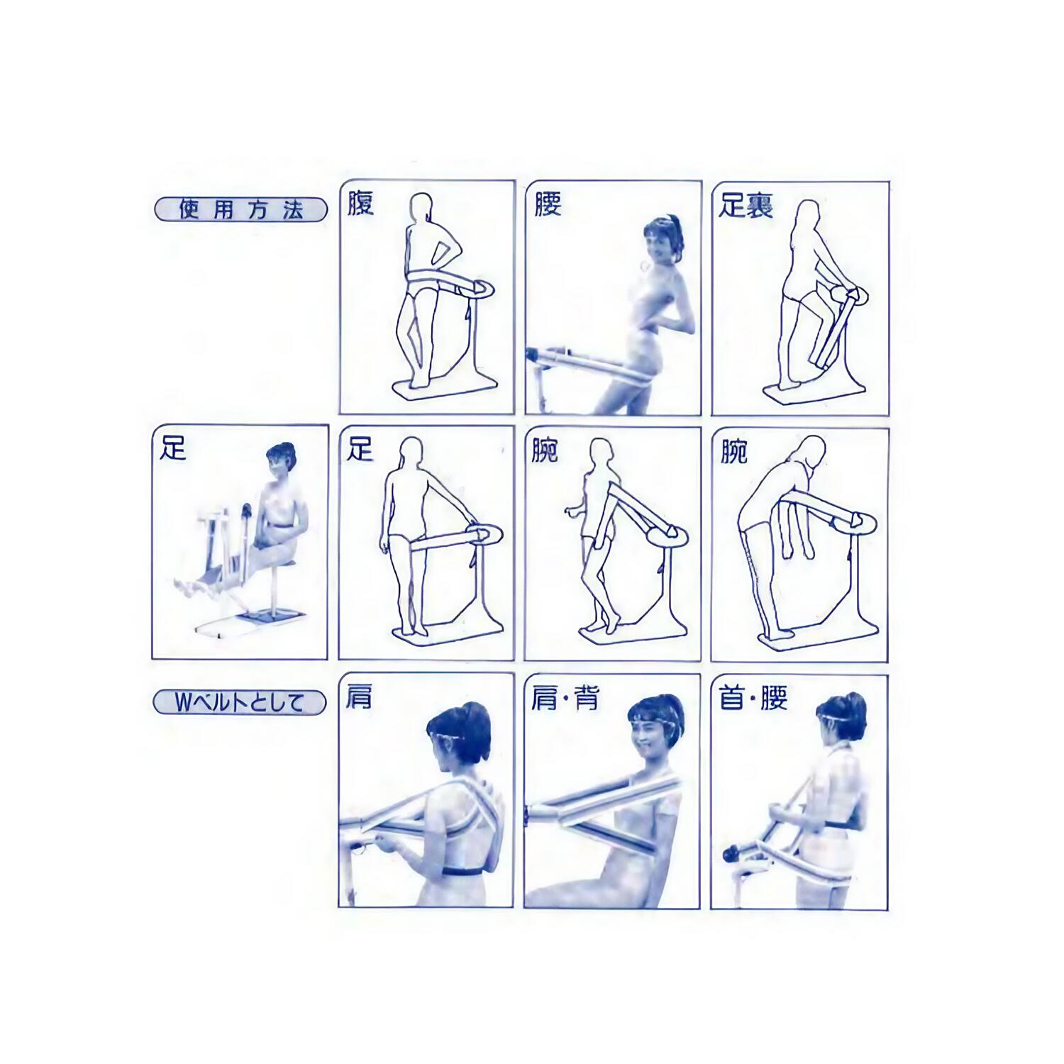 楽天市場】中旺ヘルス ニューホワイトベルト FB-100 | 振動マシン 振動
