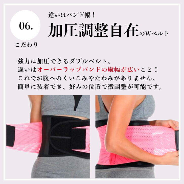 楽天市場】ウエストシェイパー トレーニングベルト 女性 レディース