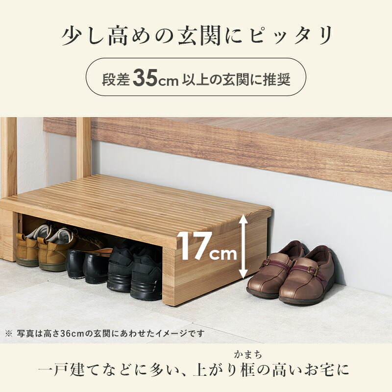 楽天市場】【5%OFFクーポンあり☆3/1限定】手すり付き玄関踏み台 幅67