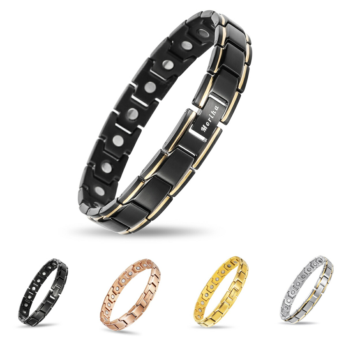 楽天市場】ゲルマニウムブレスレット メンズ レディース サイズ調整