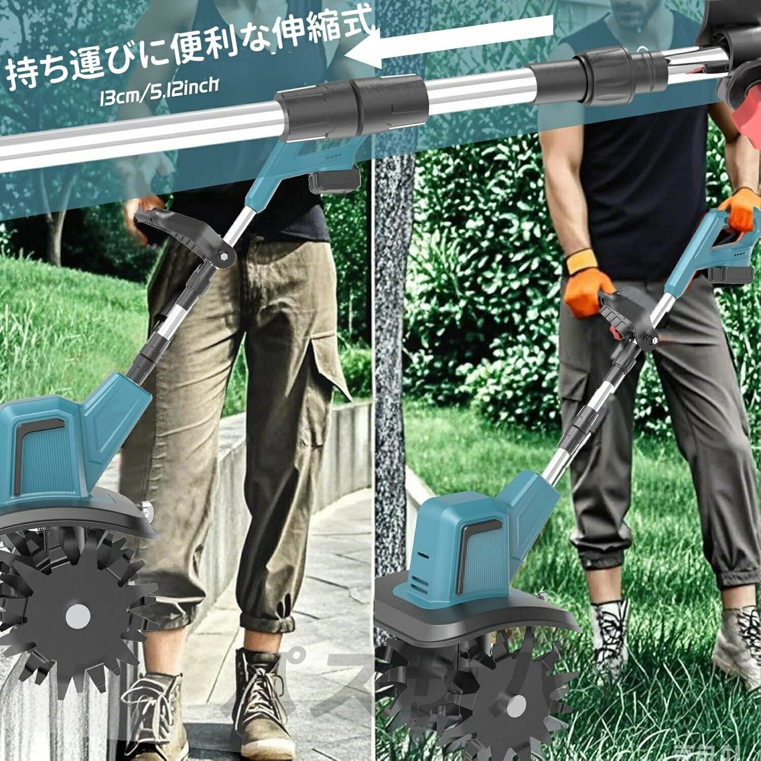 楽天市場】【最大3000円クーポンで】【2025最新型】電動耕運機 充電式