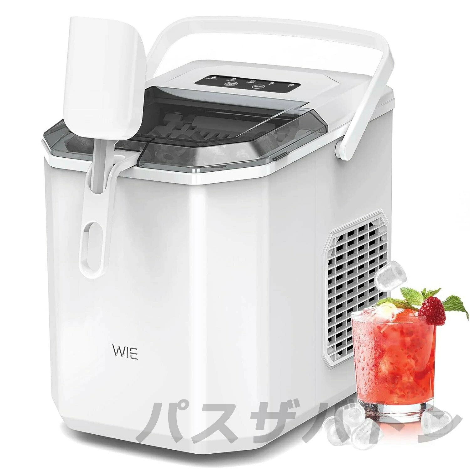 楽天市場】製氷機【ハンドル付き氷バスケット 高速製氷 自動洗浄機能