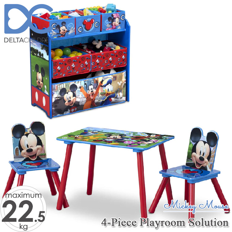 楽天市場】デルタ ディズニー ミッキーマウス マルチ おもちゃ箱