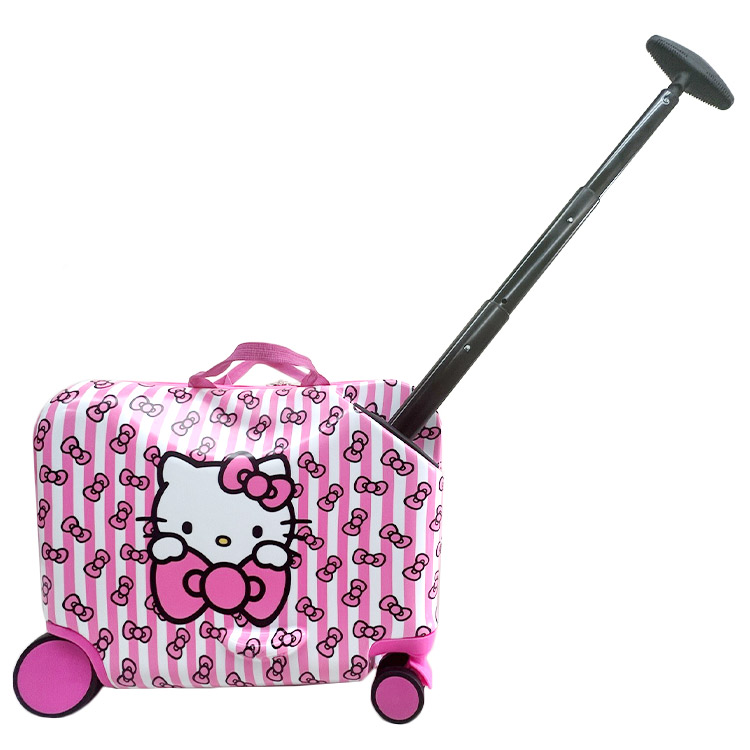 楽天市場】乗れる キャリーケース キャリーバッグ ハローキティ