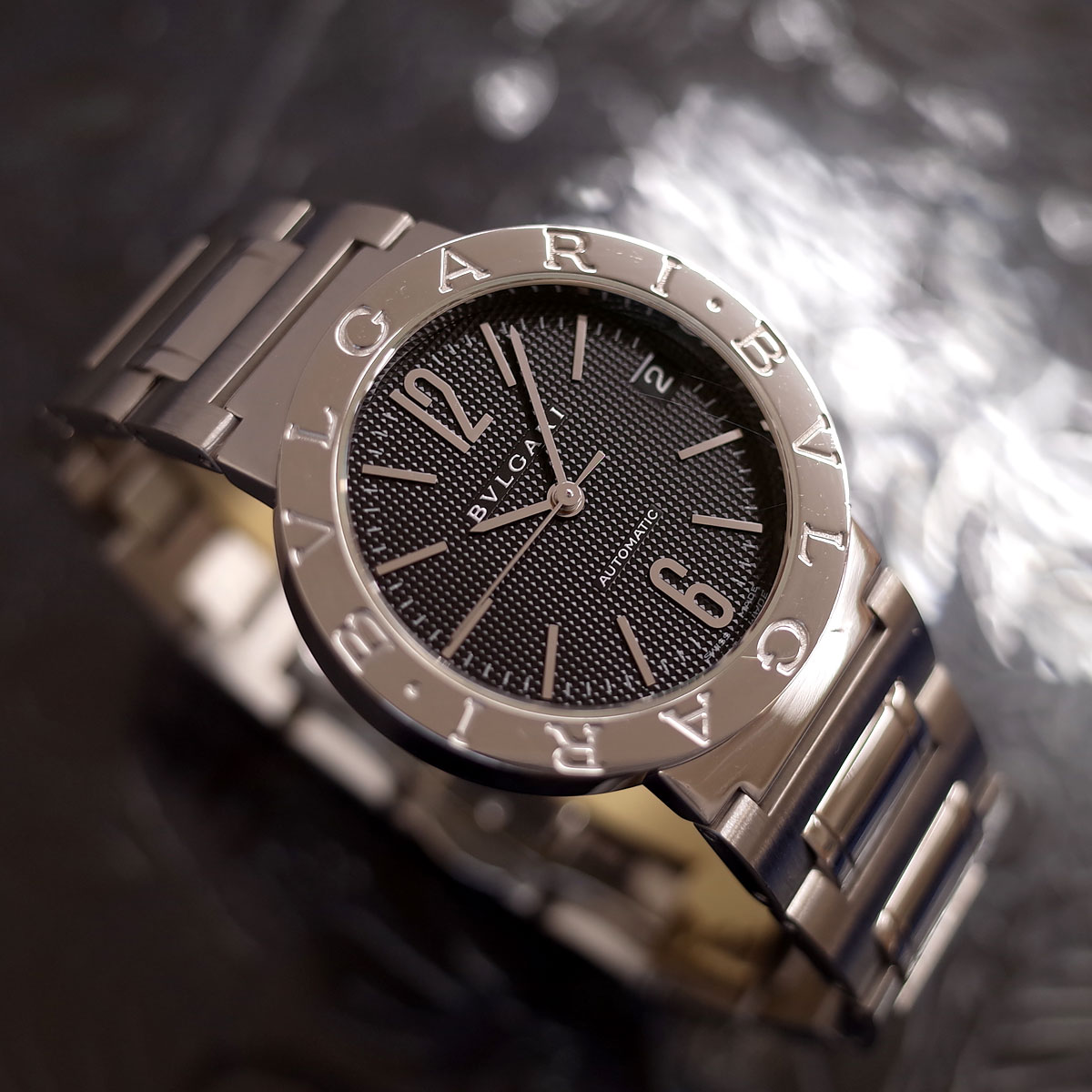 楽天市場】ブルガリ BB33SS AUTO ブルガリブルガリ デイト ギョーシェ