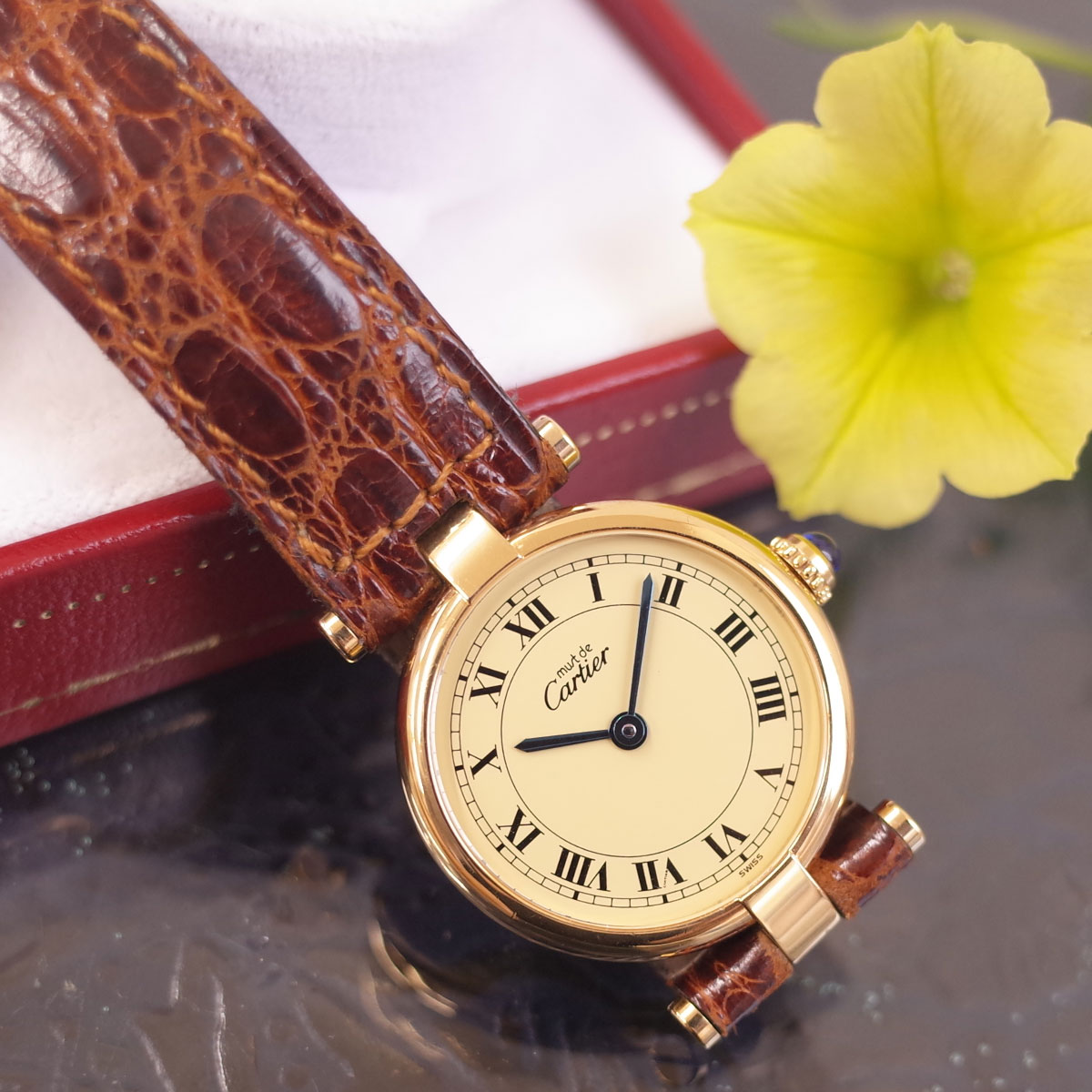 楽天市場】カルティエ マストヴァンドーム SM 590004 ヴェルメイユ