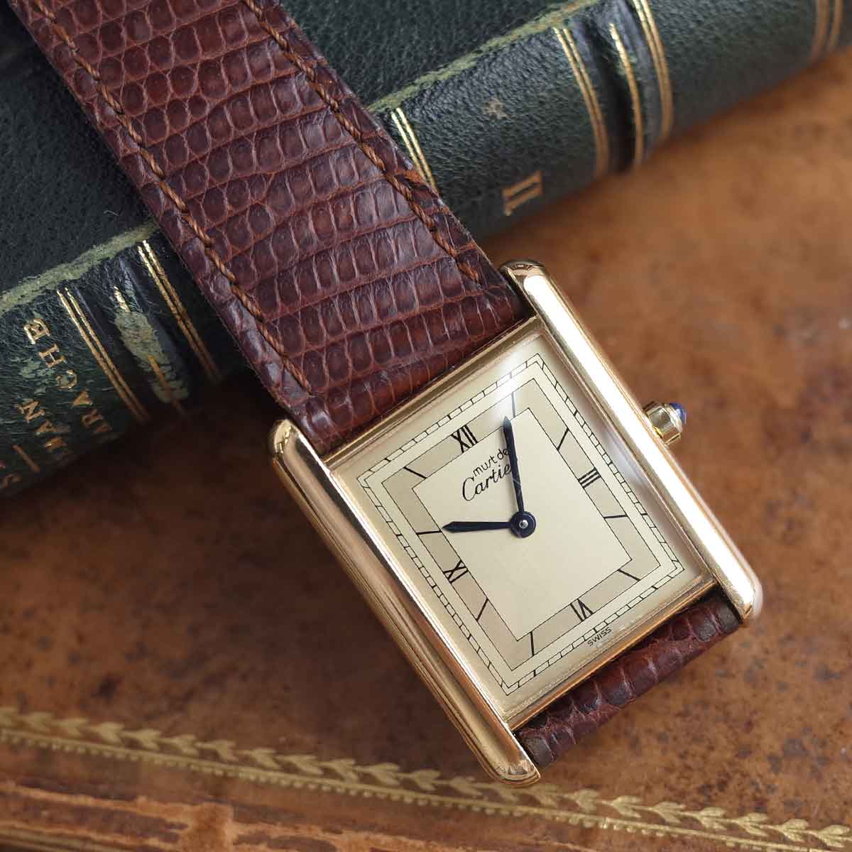 楽天市場】カルティエ マストタンク LM 590005 ヴェルメイユ ローマン