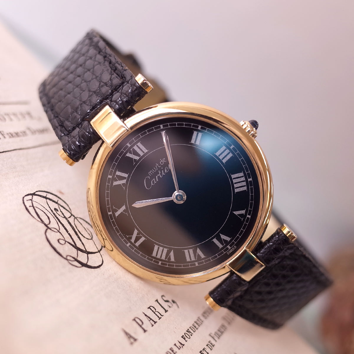 楽天市場】箱/保 カルティエ マストヴァンドーム LM W590003 83978913