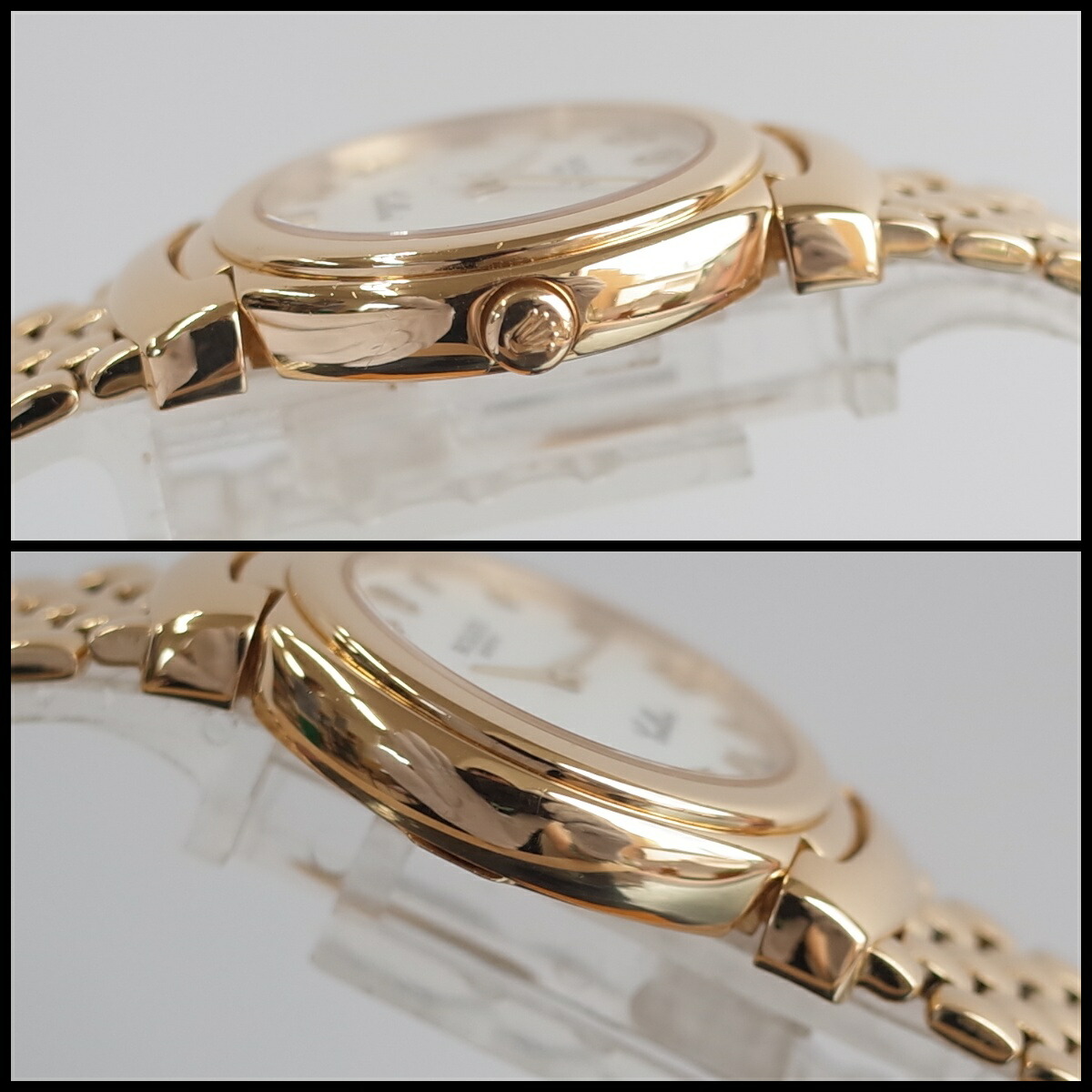 楽天市場】ロレックス チェリーニ 6621 E番 1990年 K18YG 750 白文字盤