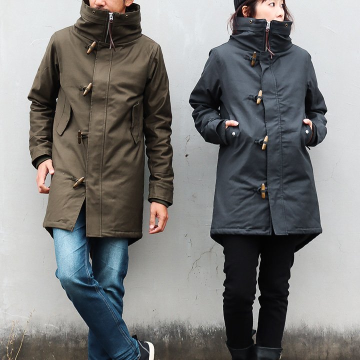 楽天市場】モッズコート メンズ レディース ストレッチ 裏ボア スリム