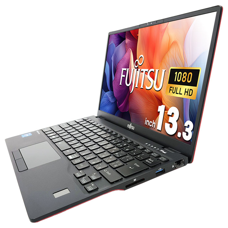 楽天市場】中古パソコン 中古 ノートパソコン Office付き 赤 レッド