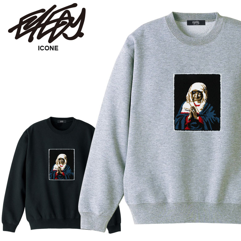 楽天市場】アイディー EYEDY ICORN スウェット クルーネック 丸首 裏