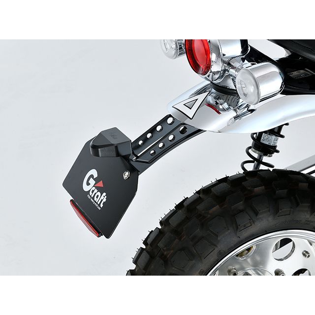 Gクラフト モンキー125 ビレットライセンスホルダー モンキー125 31530