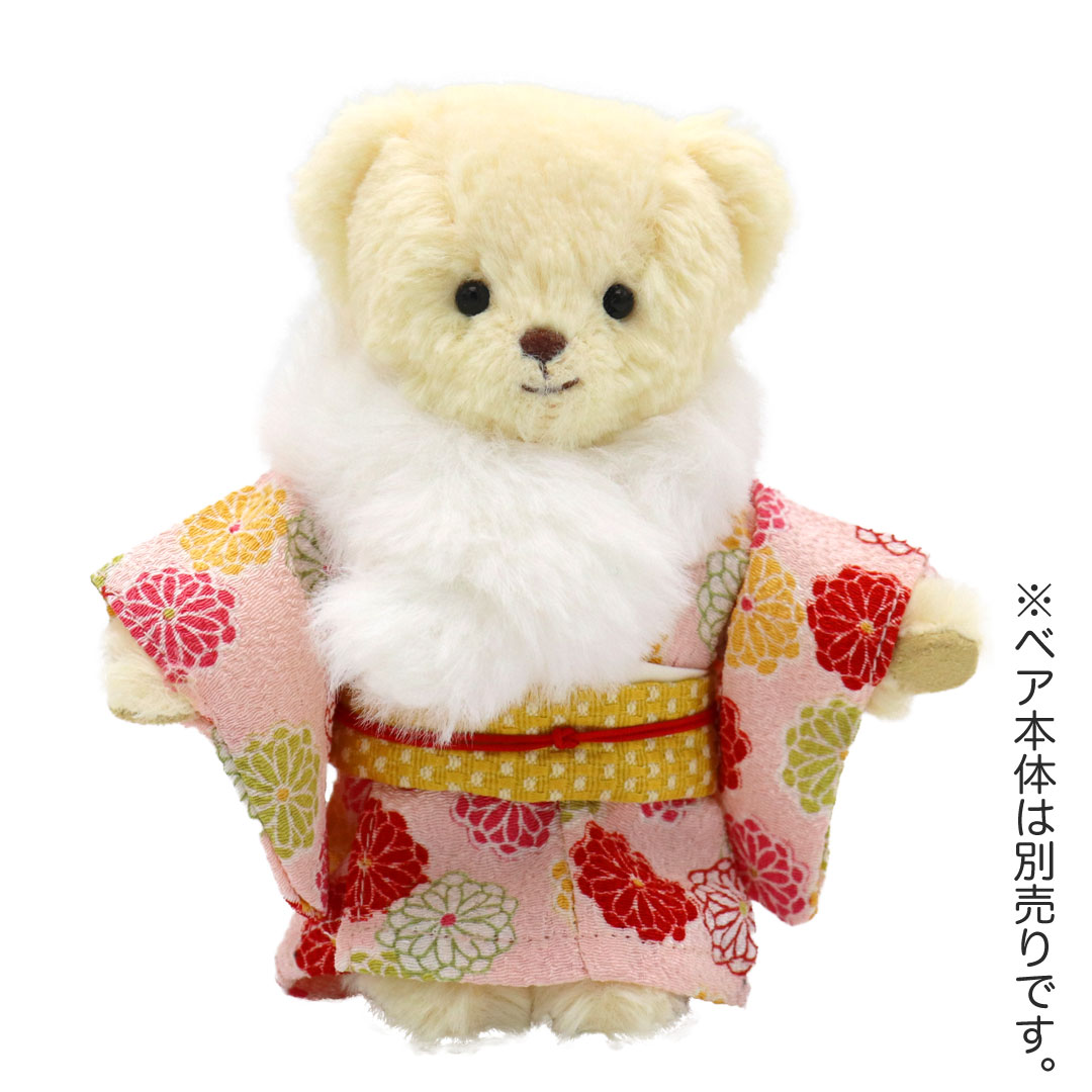 楽天市場】TB晴れ着セット 振袖 4Sサイズ 12cmベア用【※テディベアは
