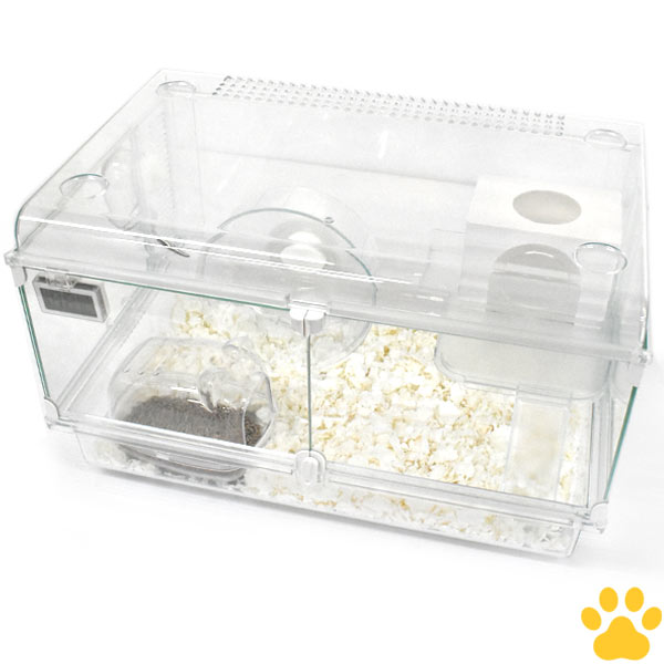 楽天市場】GEX Harmony 小動物用飼育ケージ グラスハーモニー 450N