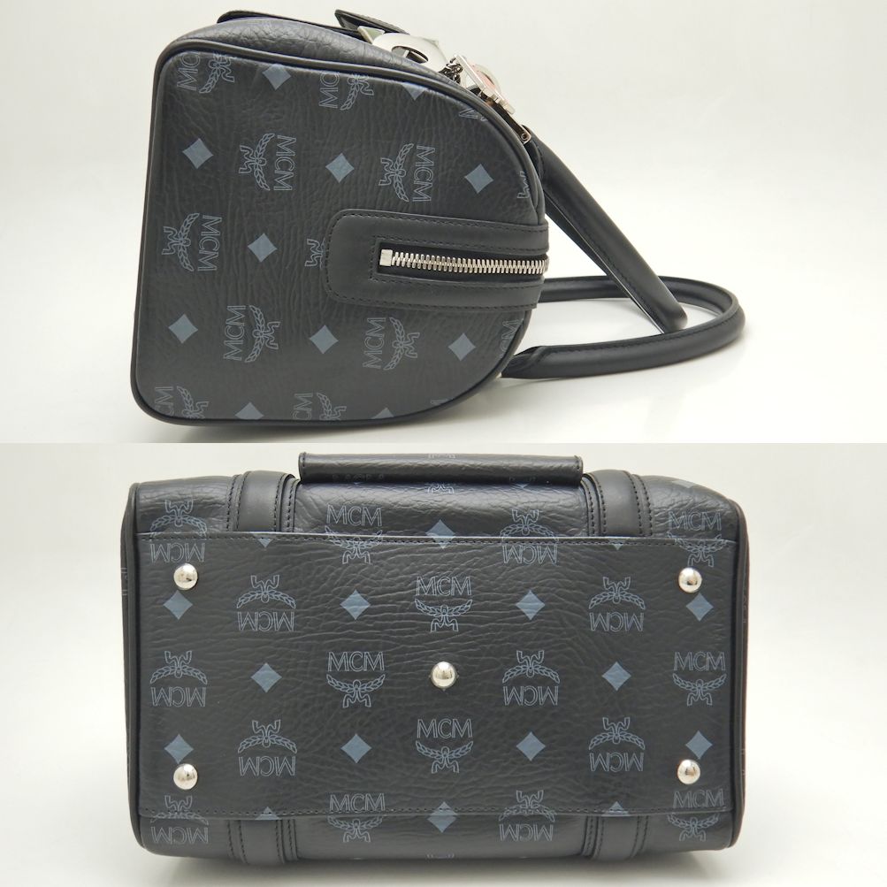 楽天市場】MCM エムシーエム ミニボストンバッグ ヴィセトス PVC