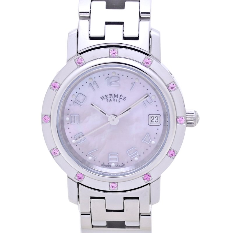 楽天市場】HERMES エルメス クリッパー ナクレ 12Pピンクサファイヤ