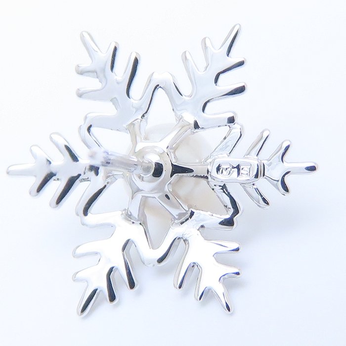 楽天市場】MIKIMOTO ミキモト ピン ブローチ 雪の結晶モチーフ パール