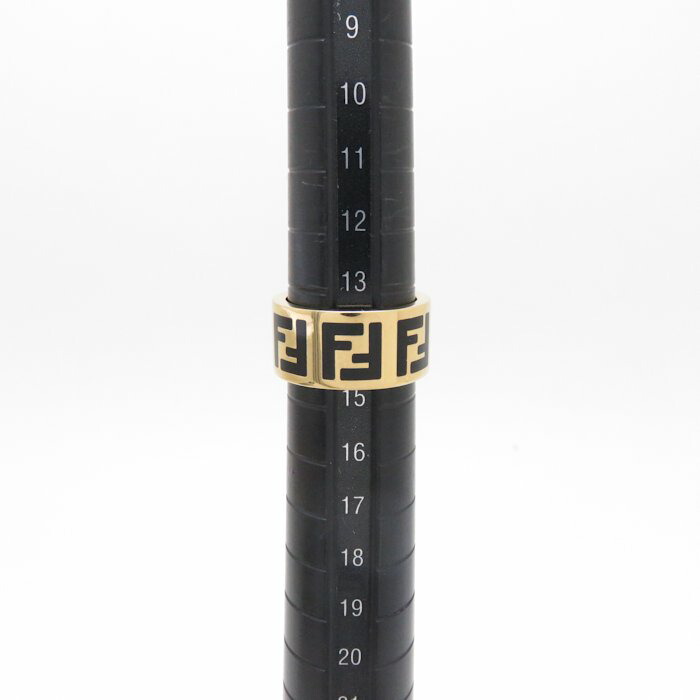 楽天市場】FENDI フェンディ リング FFロゴ リング サイズM 14号