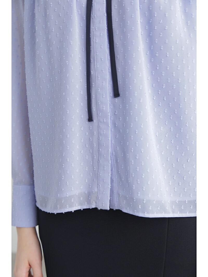 楽天市場】【SALE／50%OFF】◇カットジャカードリボンブラウス