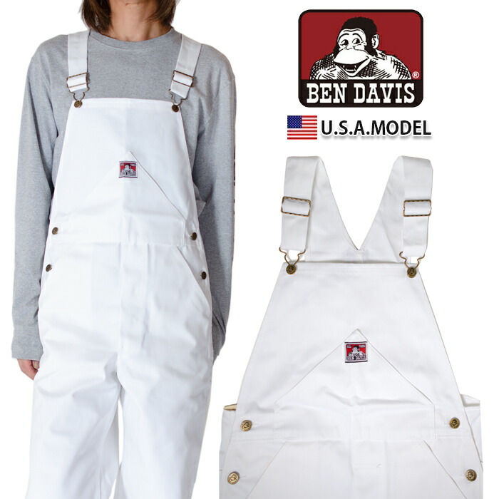 楽天市場】ベンデイビス オーバーオール デニム パンツ BEN DAVIS