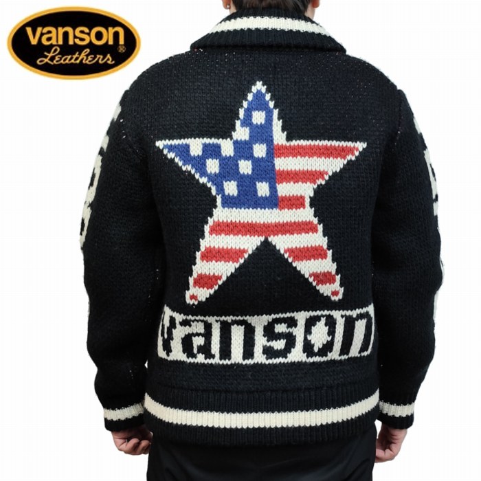 楽天市場】vanson バンソン カウチンセーター（メンズファッション）の通販