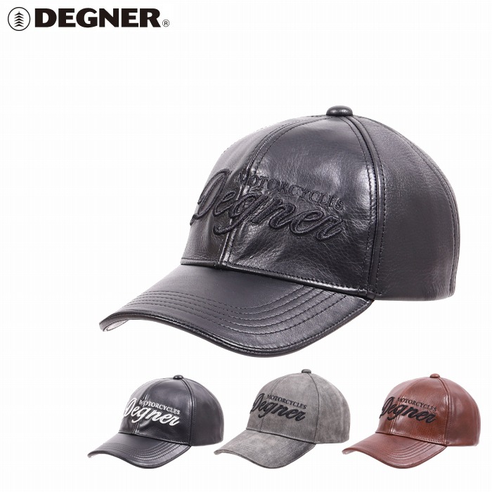 楽天市場】キャップ 帽子 レザーキャップ 本革 刺繍 cp-17 DEGNER