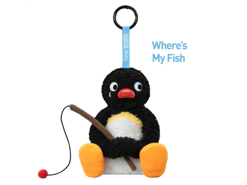 楽天市場】Baby Molly × Pingu Happy Fishing シリーズ ぬいぐるみ