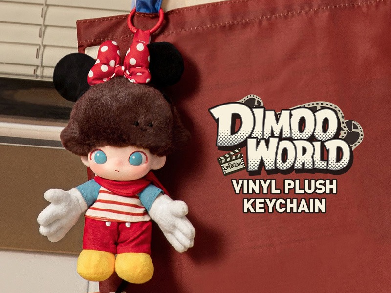 楽天市場】DIMOO WORLD × DISNEY シリーズ ぬいぐるみキーチェーン
