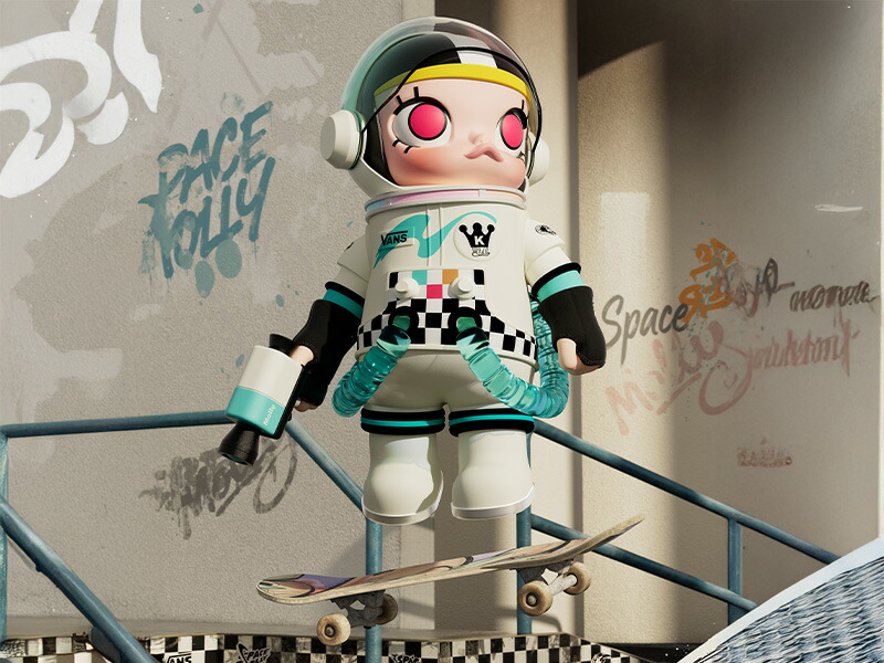 楽天市場】MEGA SPACE MOLLY 400% VANS : POP MART JAPAN 楽天市場店