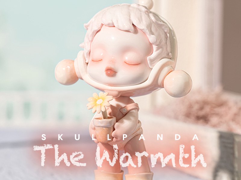 楽天市場】SKULLPANDA The Warmth シリーズ【ピース】 : POP MART