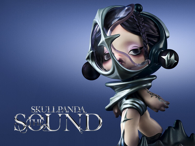 楽天市場】POP MART SKULLPANDA The Sound シリーズ【ピース】 : POP