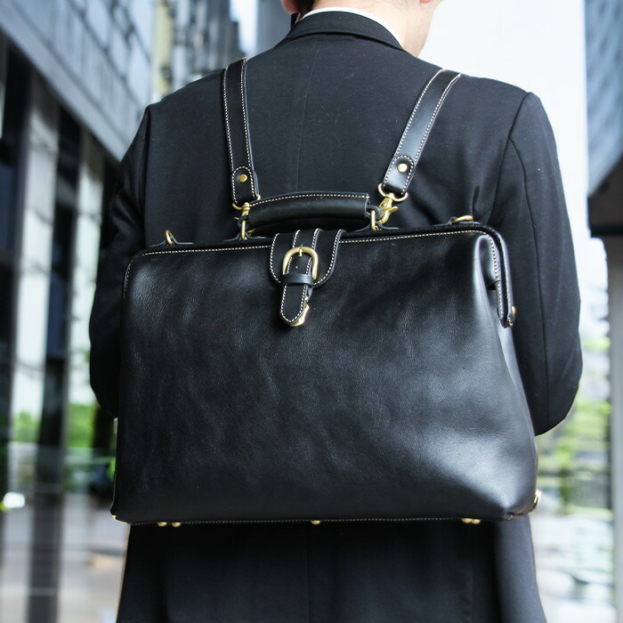 楽天市場】ダレスバッグ リュック メンズ レディース 本革 ビジネス